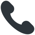 Telephone Receiver on Twitter Twemoji 13.1